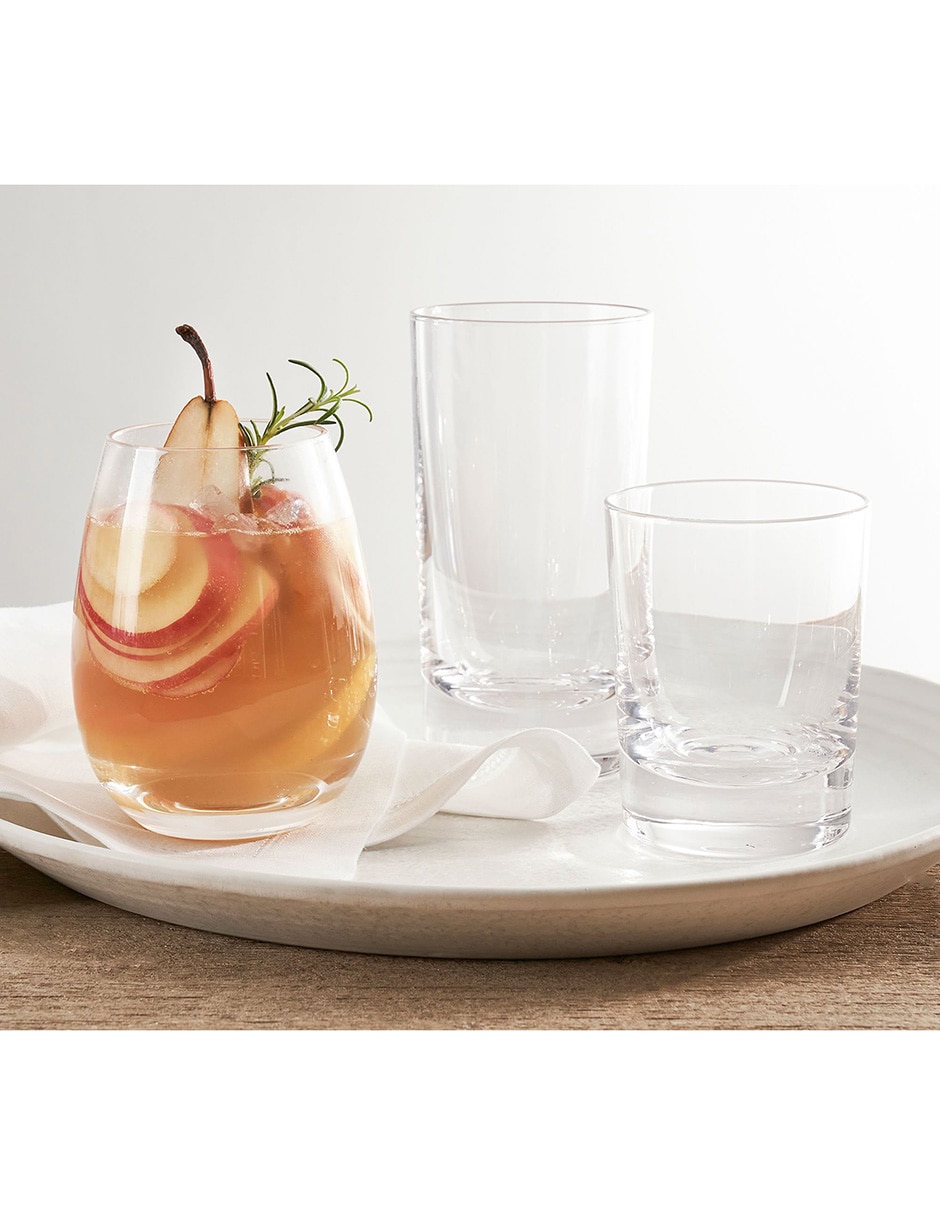 Vaso Newbury de vidrio 4