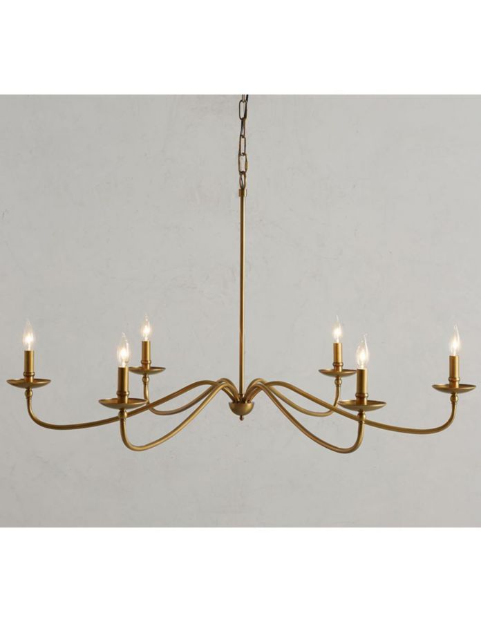 Candelabro de hierro Lucca