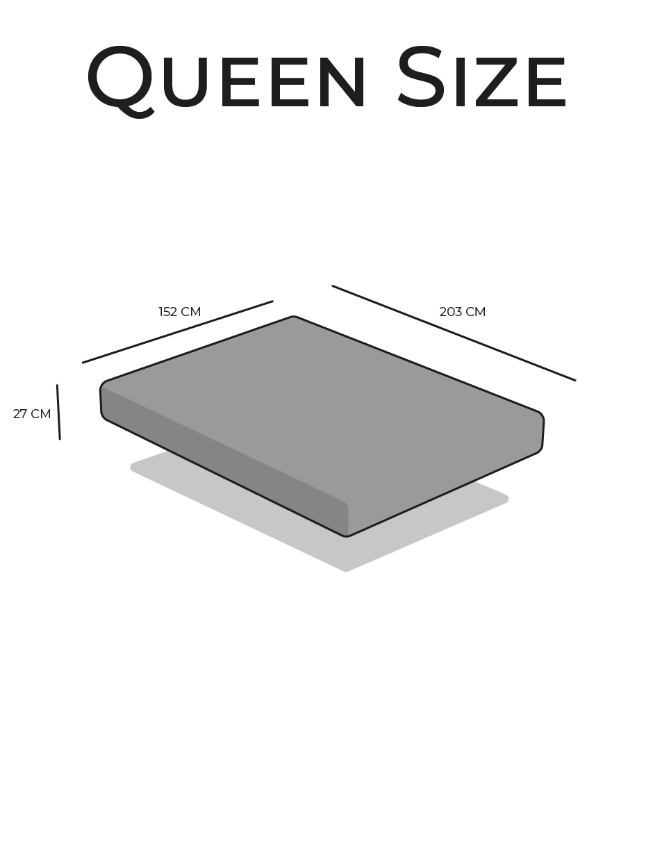 Colchón regular fitness queen size 3