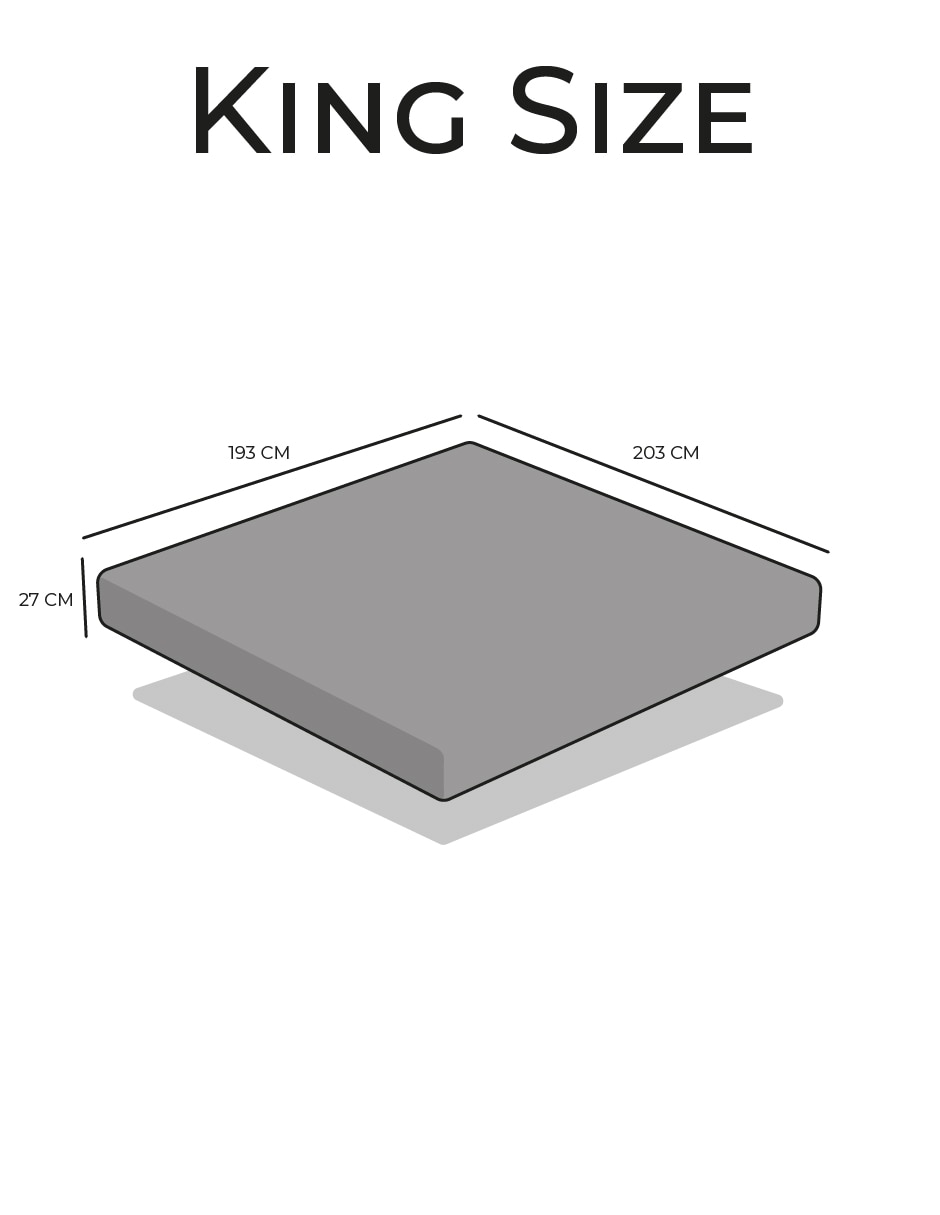 Colchón regular fitness king size 3