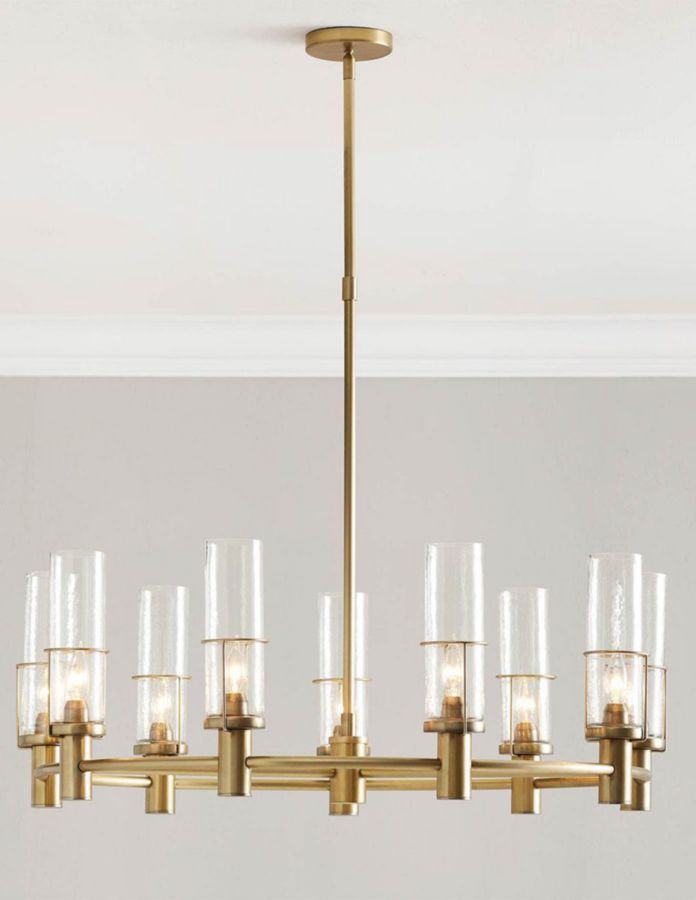 Candelabro de mezcla de materiales Essex 1