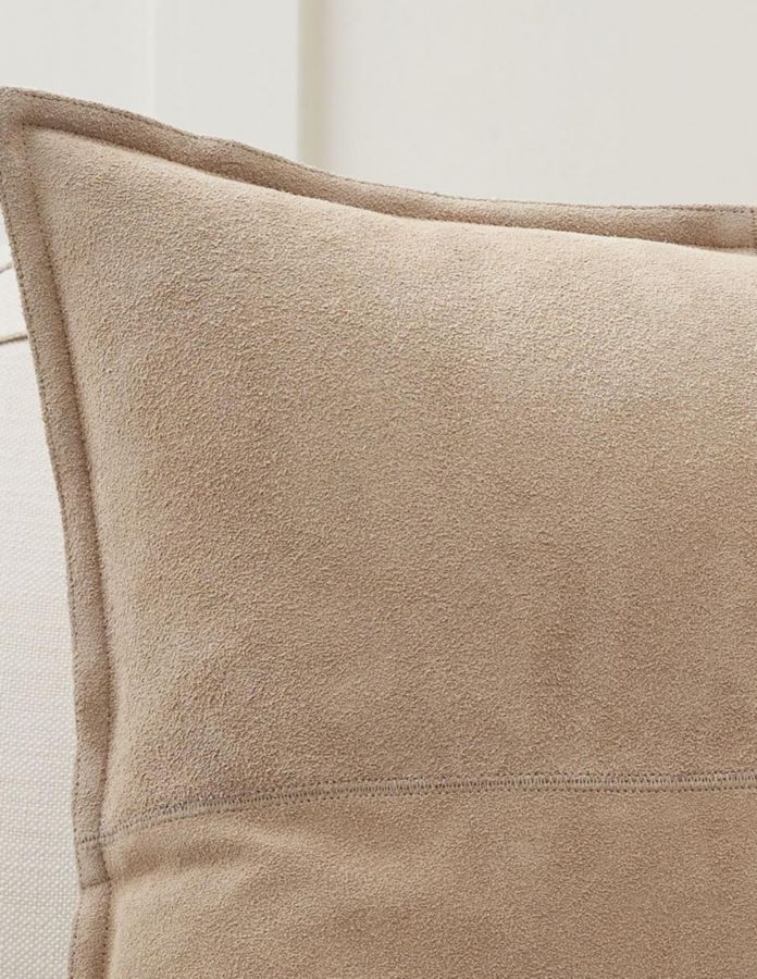 Funda cojín Pieced Suede 5