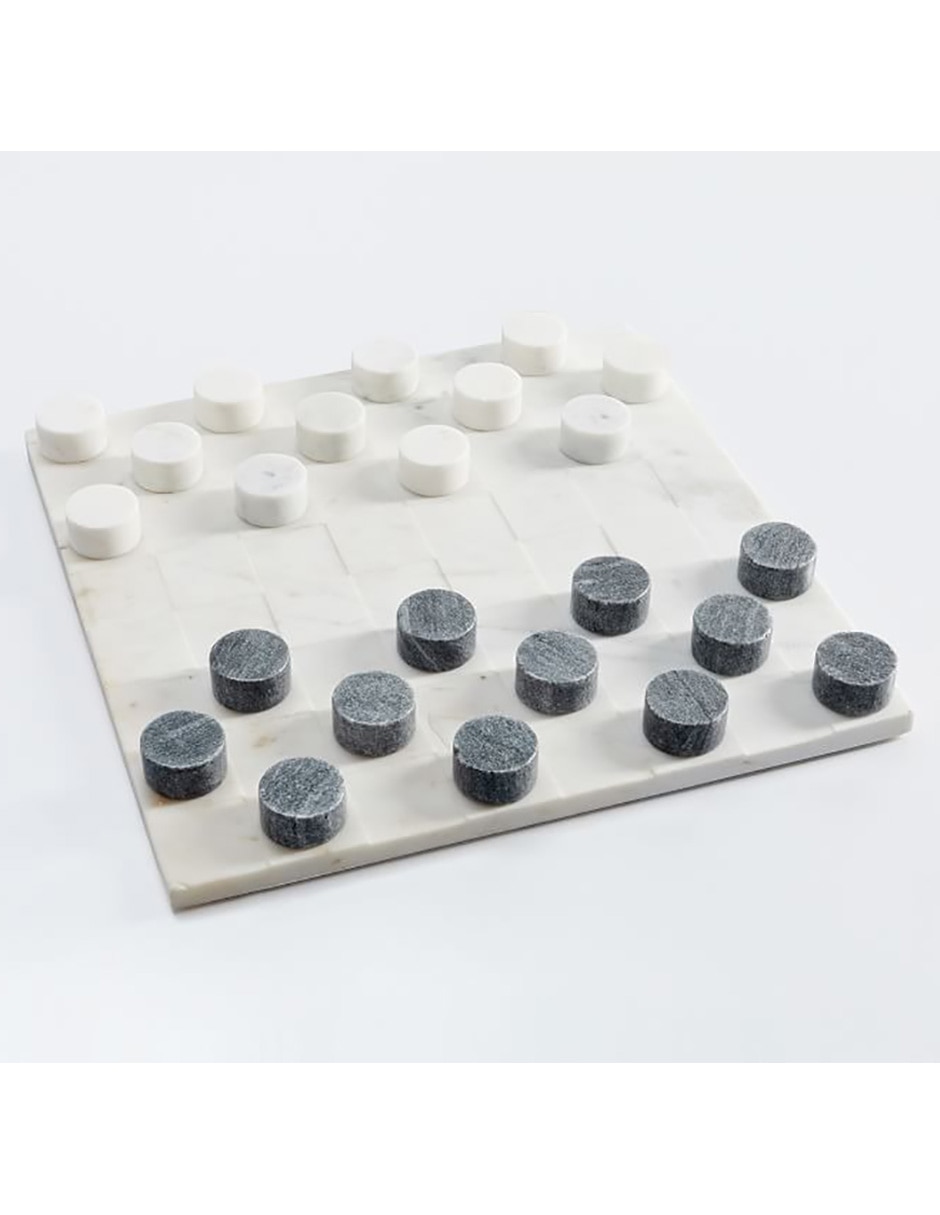Juego de Damas Handcrafted Marble