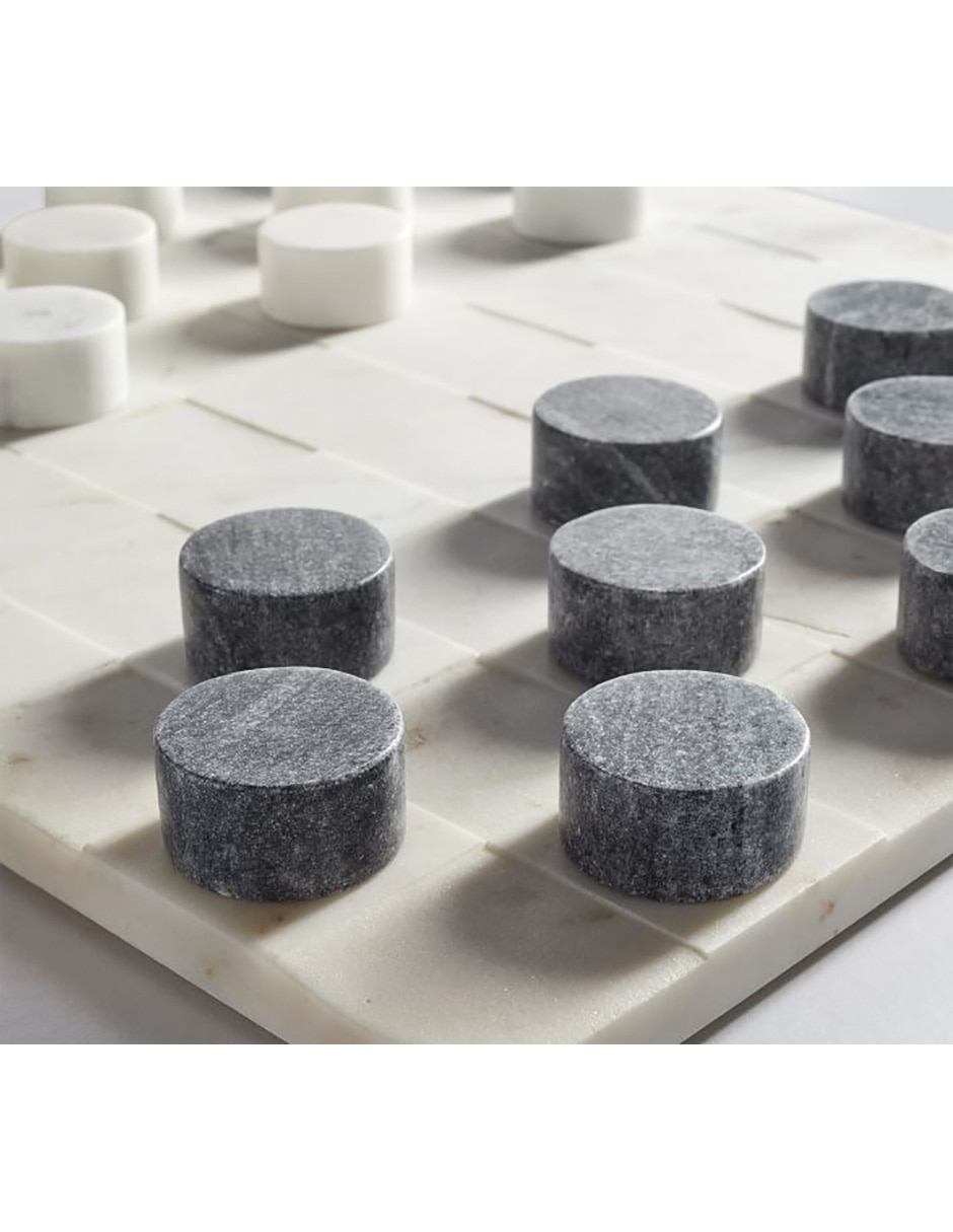 Juego de Damas Handcrafted Marble 2