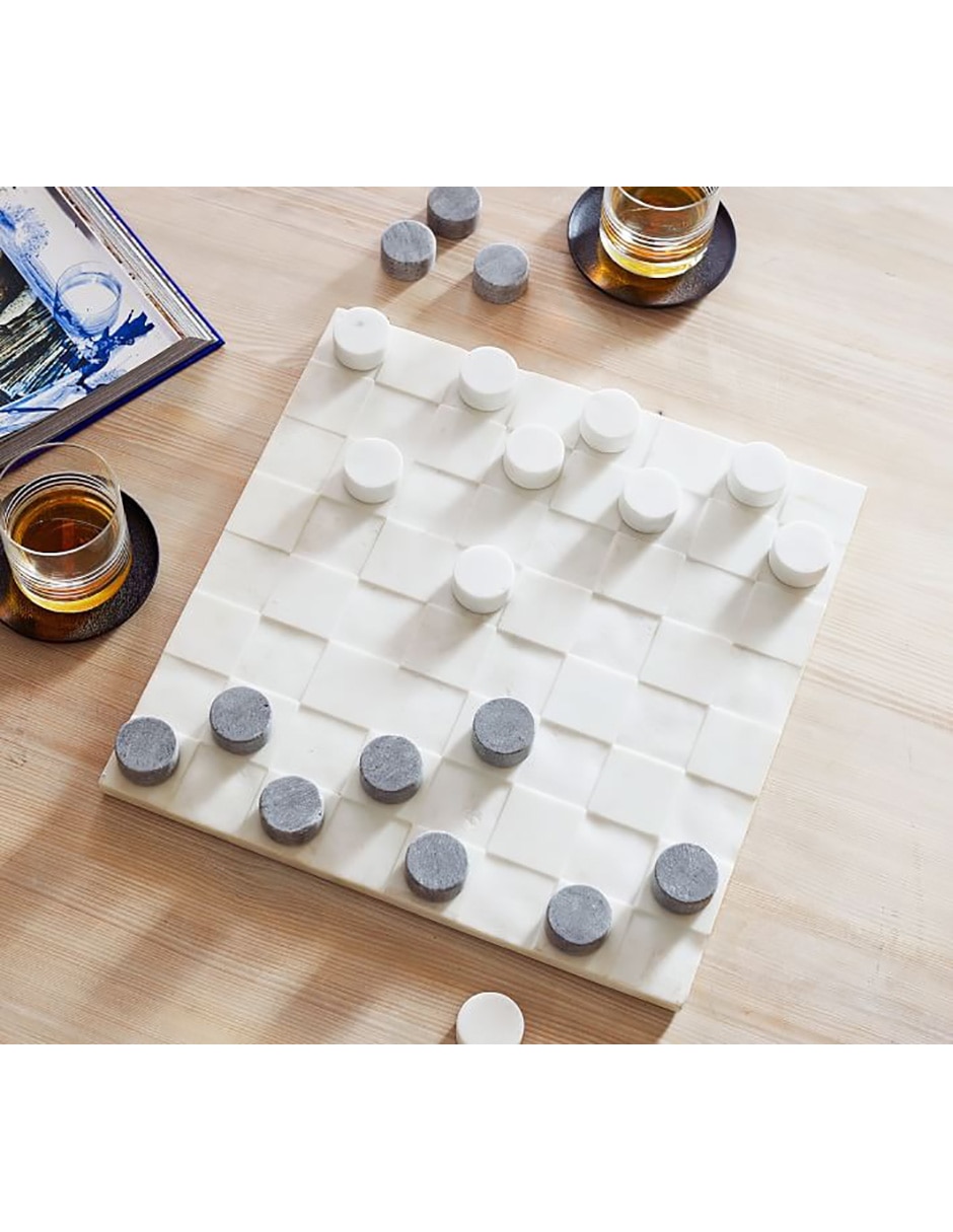 Juego de Damas Handcrafted Marble 3