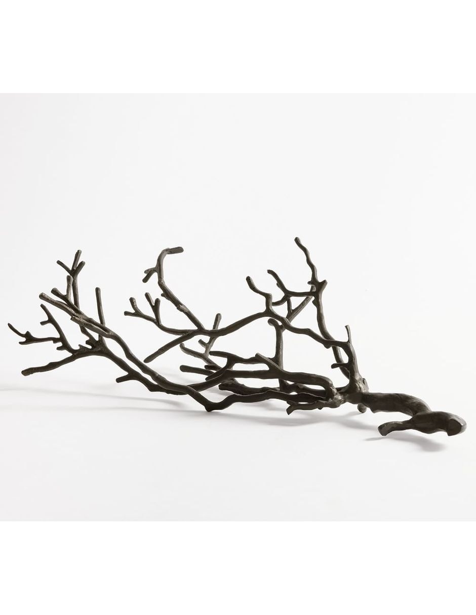 Rama decorativa Cast Bronze Branch Rama decorativa Cast Bronze Branch