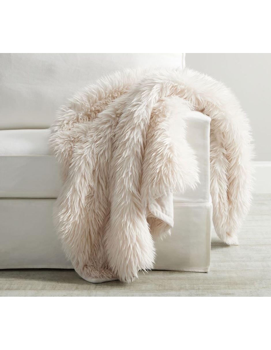 Frazada térmica de tejido plano Luxe Faux Fur