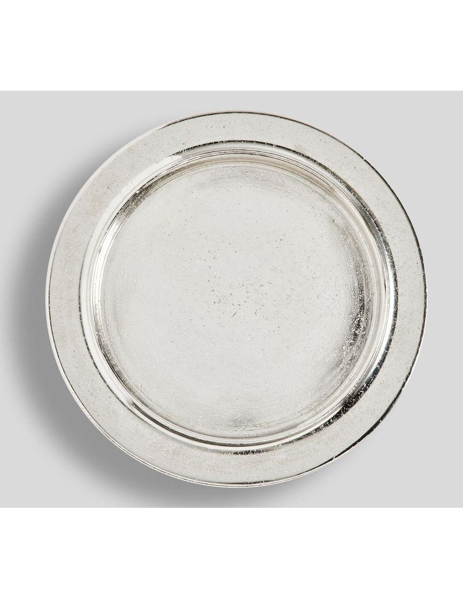 Plato base Rustic de metal
