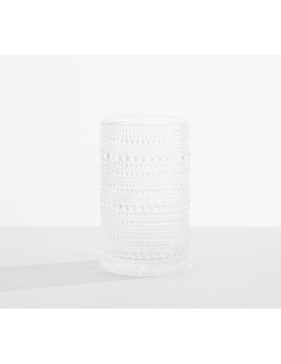 Vaso high ball Jupiter Hobnail de vidrio 1