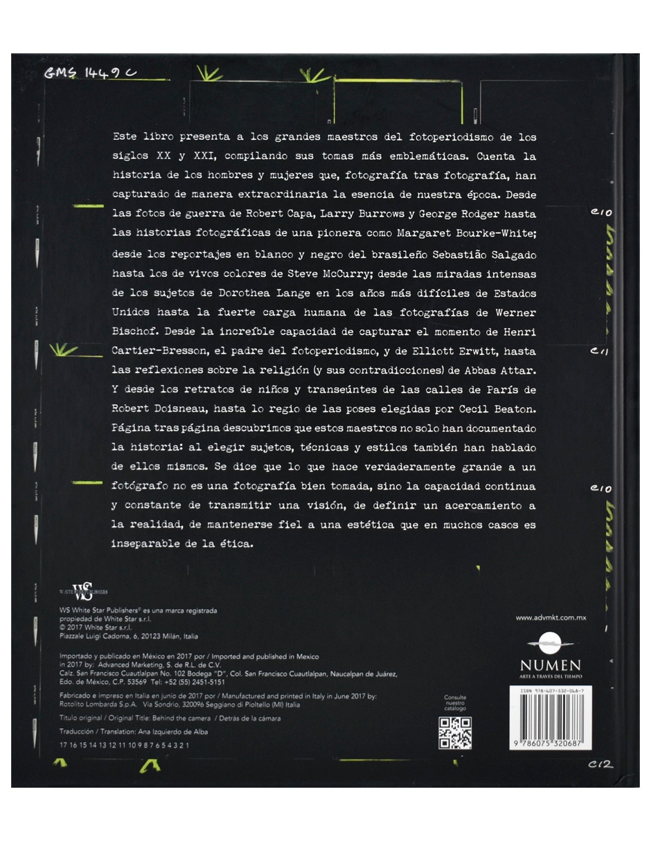 Libro Detrás de la cámara de Advanced 2