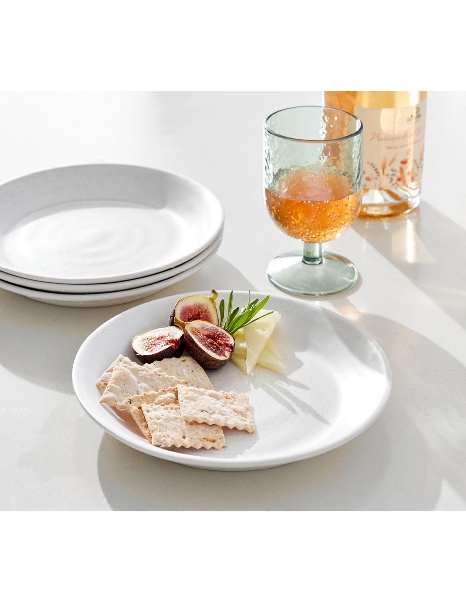 Plato ensalada de melamina 4 piezas 2