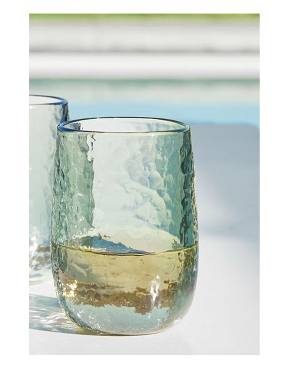 Vaso para agua Hammered 1