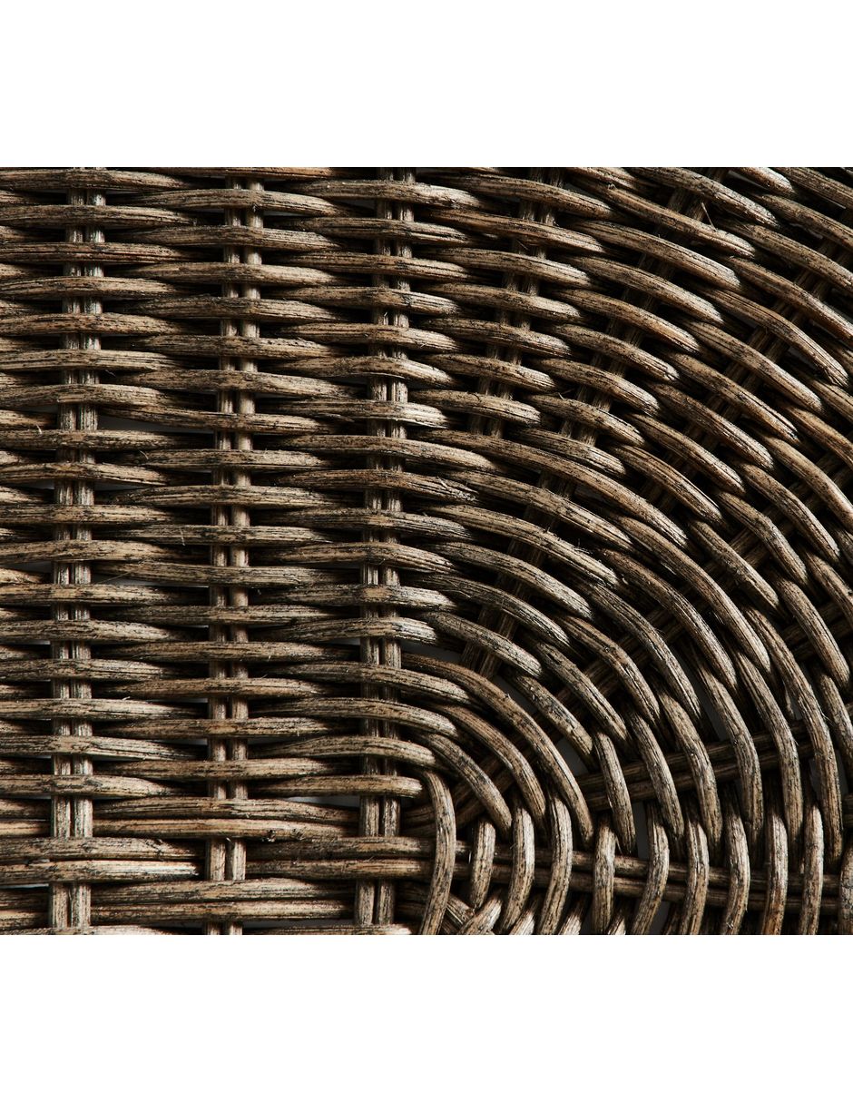 Plato base Wicker Woven de ratán 2