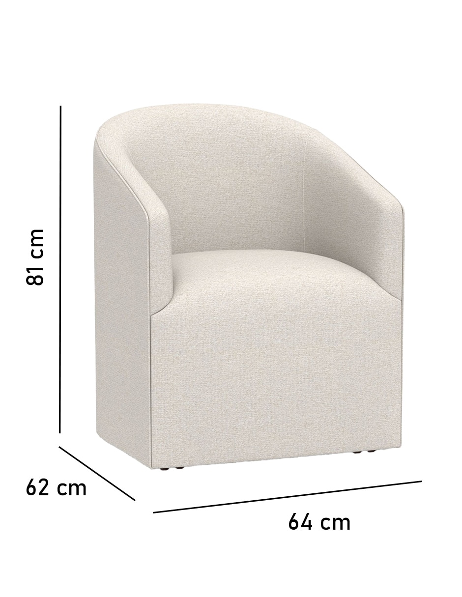 Silla Baldwin de tela 9