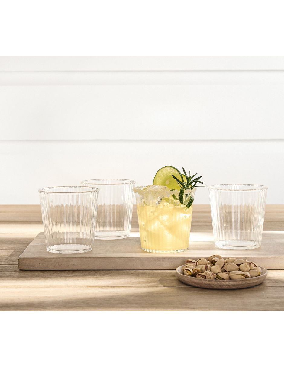 Set de vasos highball Crafthouse Cocktail de vidrio con 4 piezas