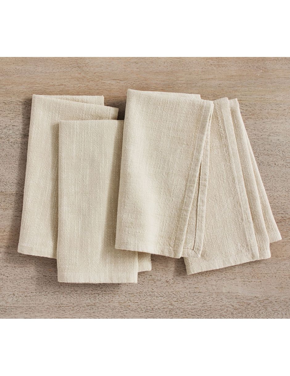Set servilleta Organic de algodón orgánico 4 piezas 1