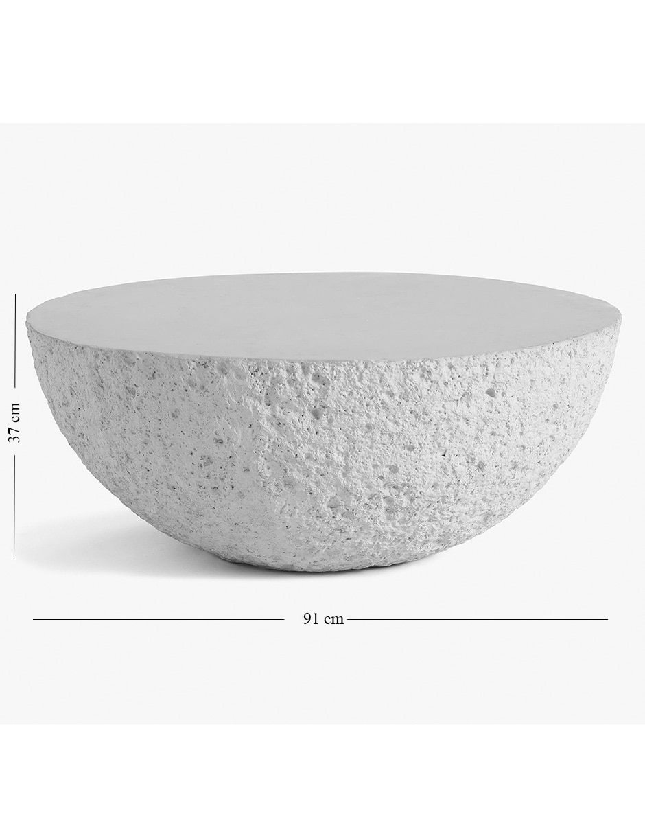 Mesa de centro Bolinas Indoor de piedra 5