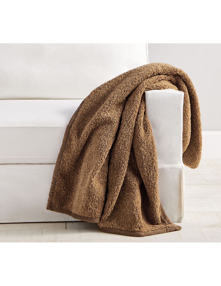 Frazada de tejido plano Cozy Teddy Frazada de tejido plano Cozy Teddy