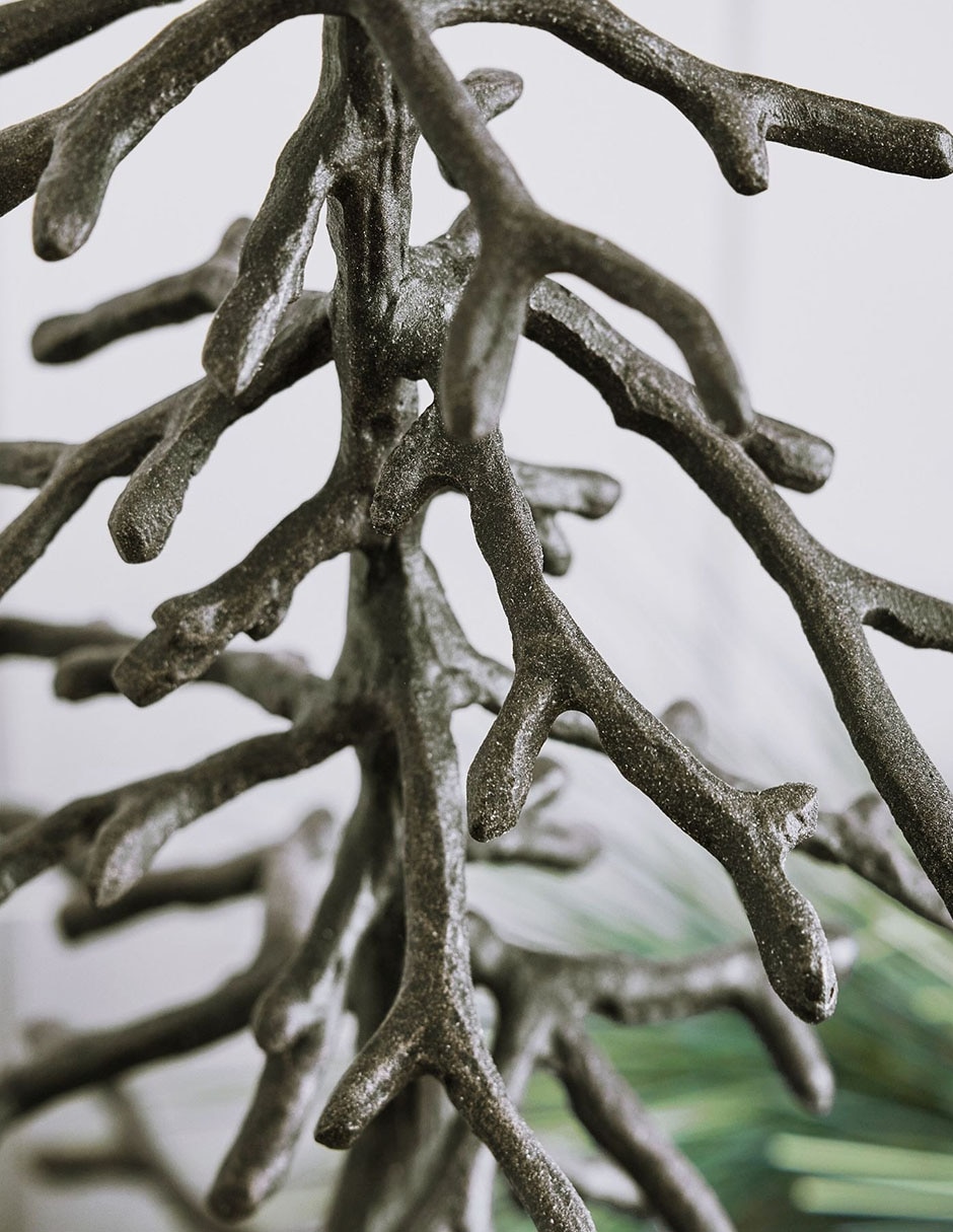 Accesorio decorativo Sculpted bronze tree 2