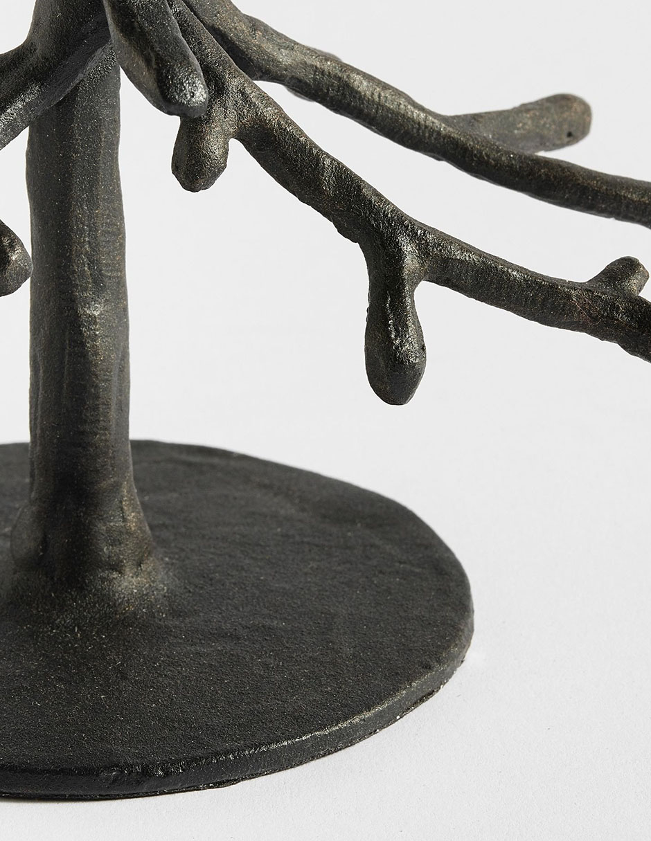 Accesorio decorativo Sculpted bronze tree 3
