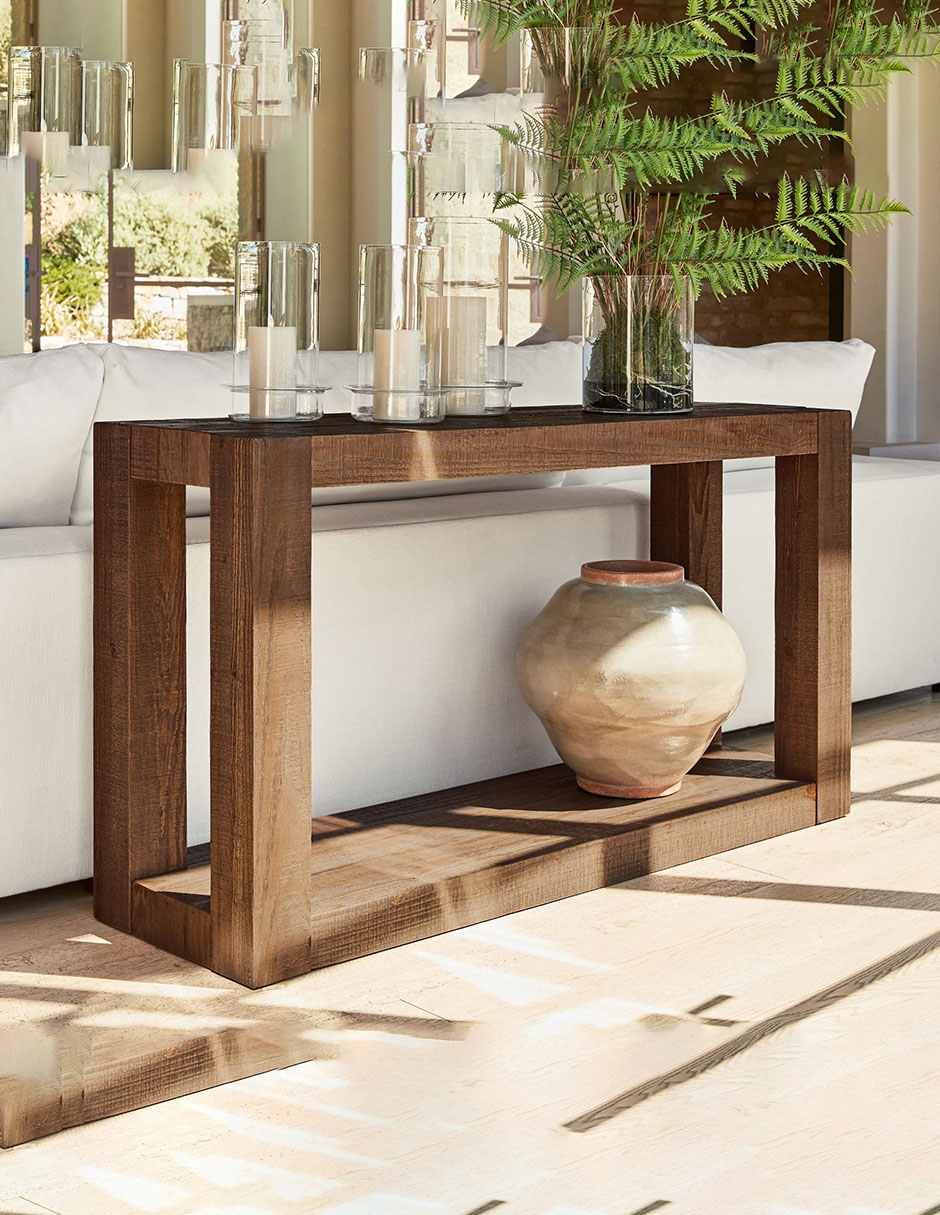 Consola Rockport de madera 4