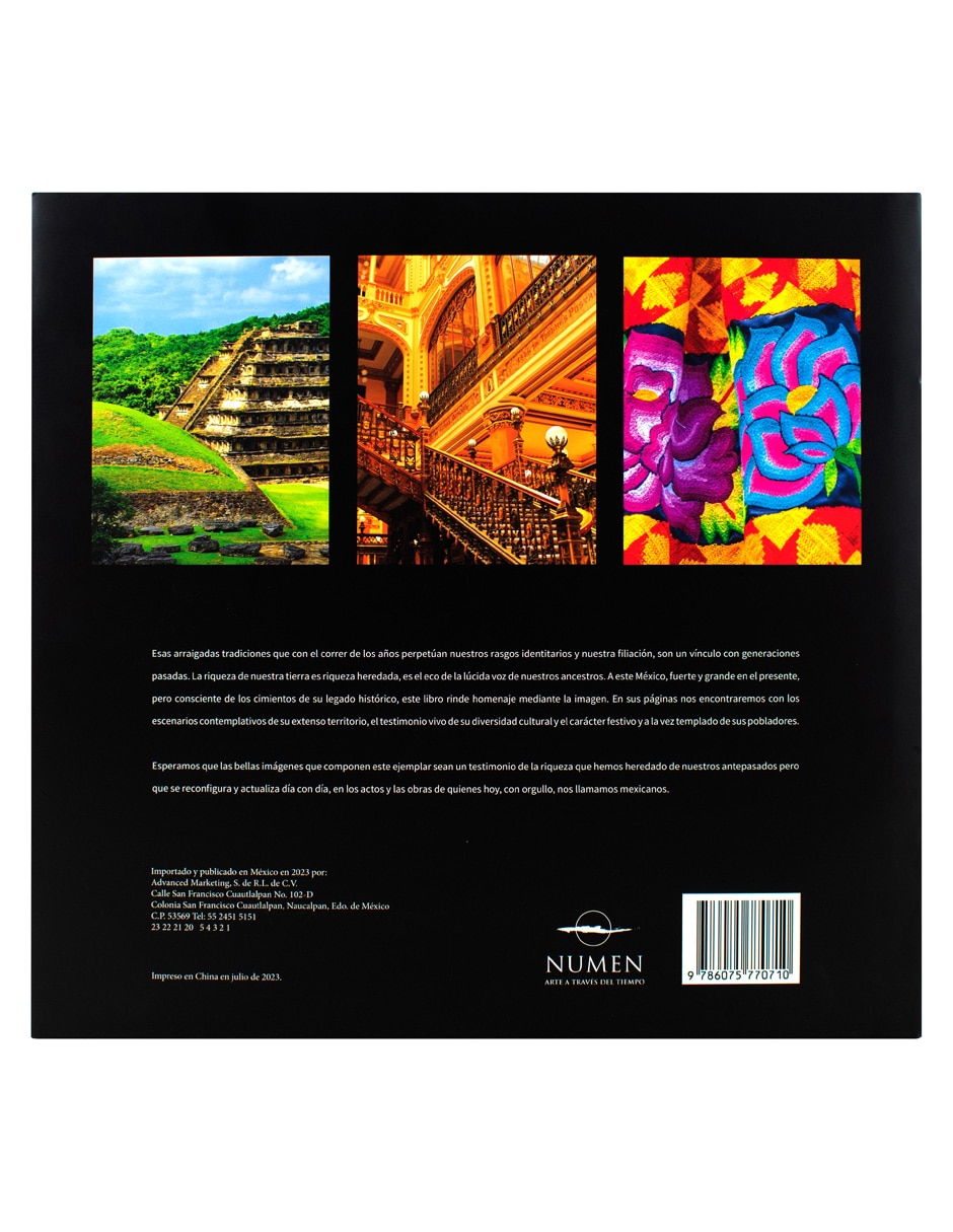 Libro México Espíritu Ancestral de Raynier Claudio Picar/ del Prado 2