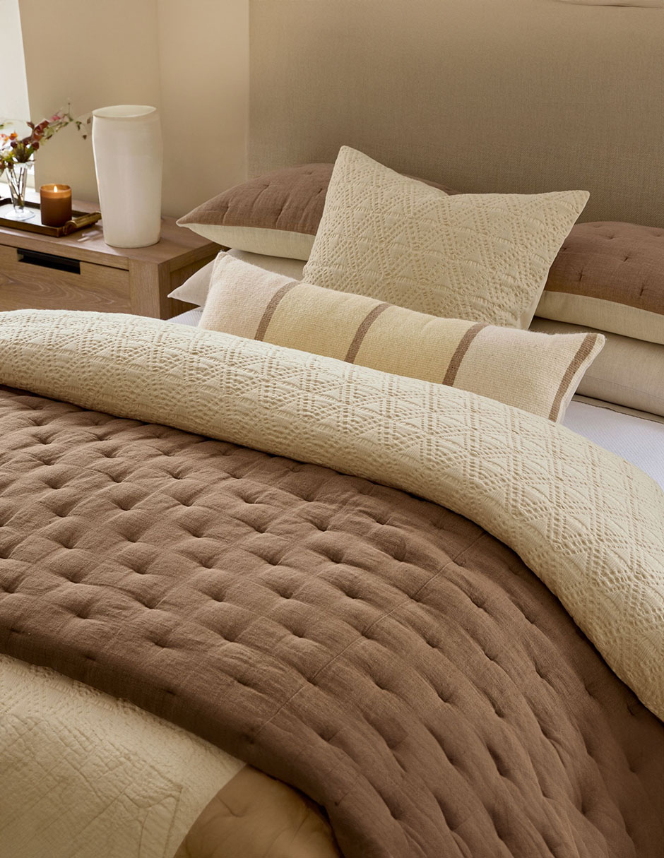 Funda para almohada Linen Bartack 2