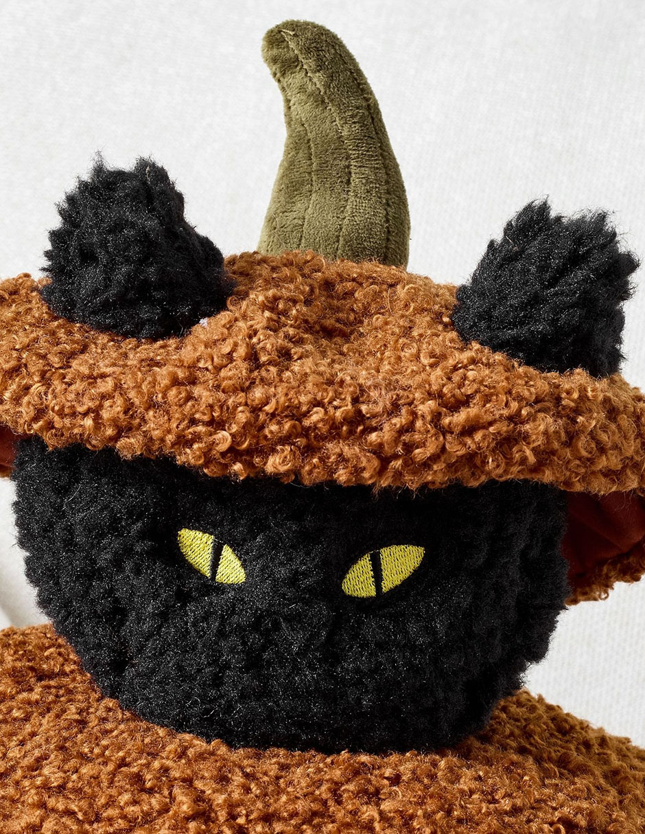 Cojín decorativo de Halloween Peek a Boo Cat 2
