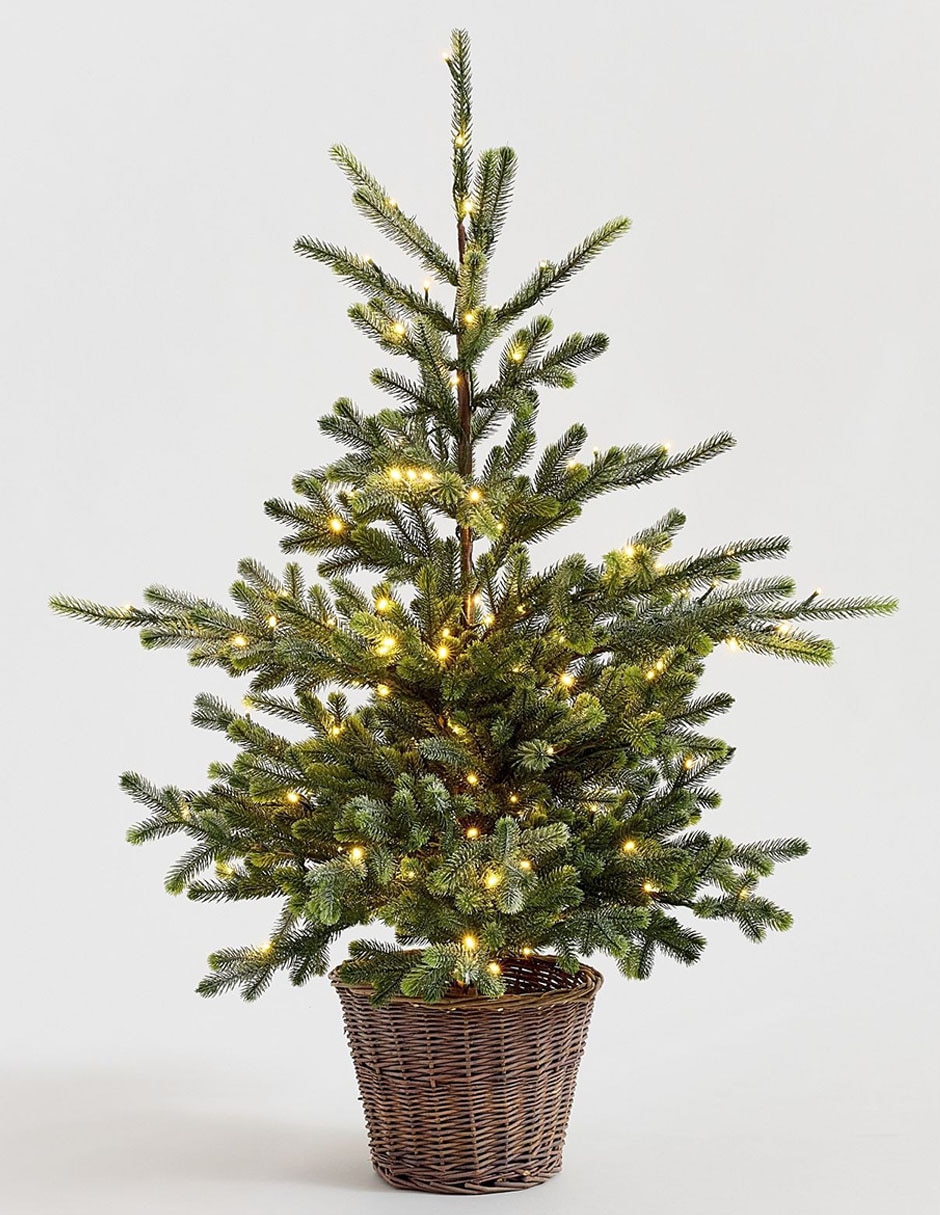 Árbol de navidad con 30 luces