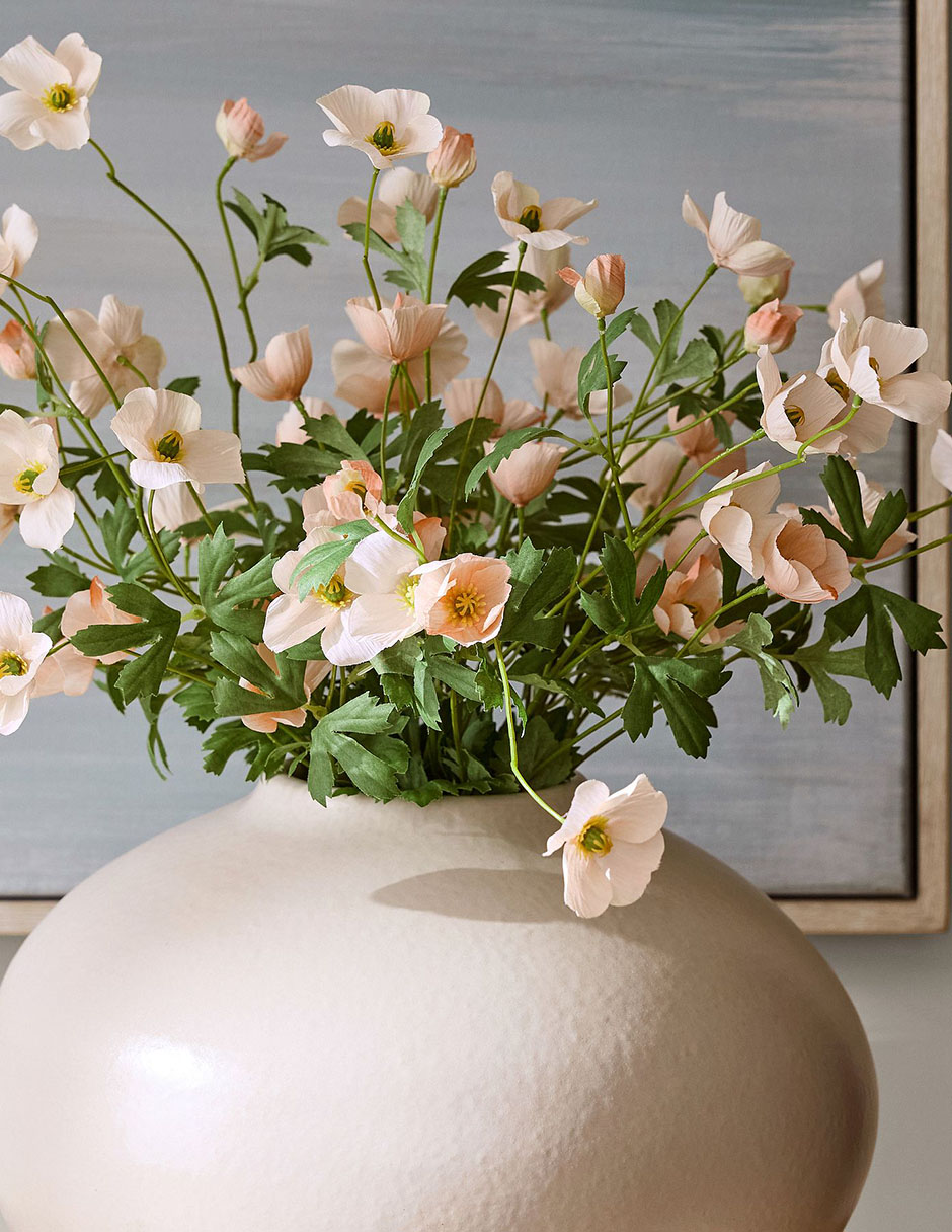 Amapola decorativa Faux Bundle