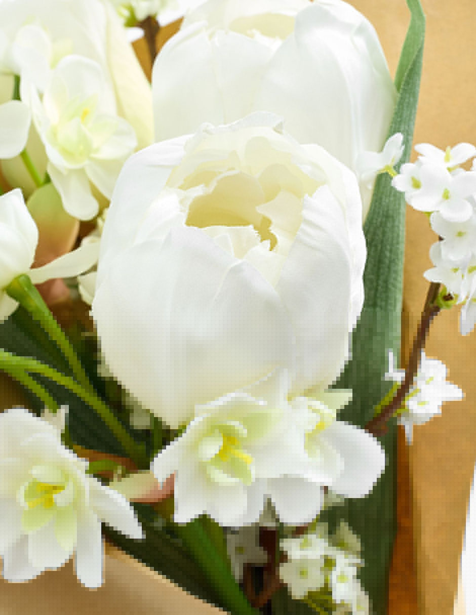 Ramo de Tulipán decorativo Faux Classics 3