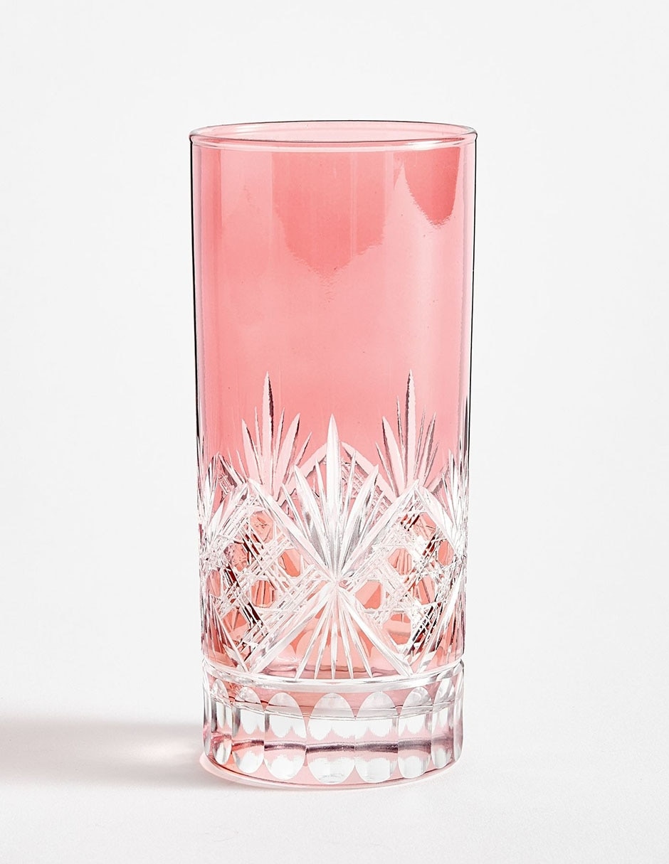 Vaso High Ball Antique de cristal
