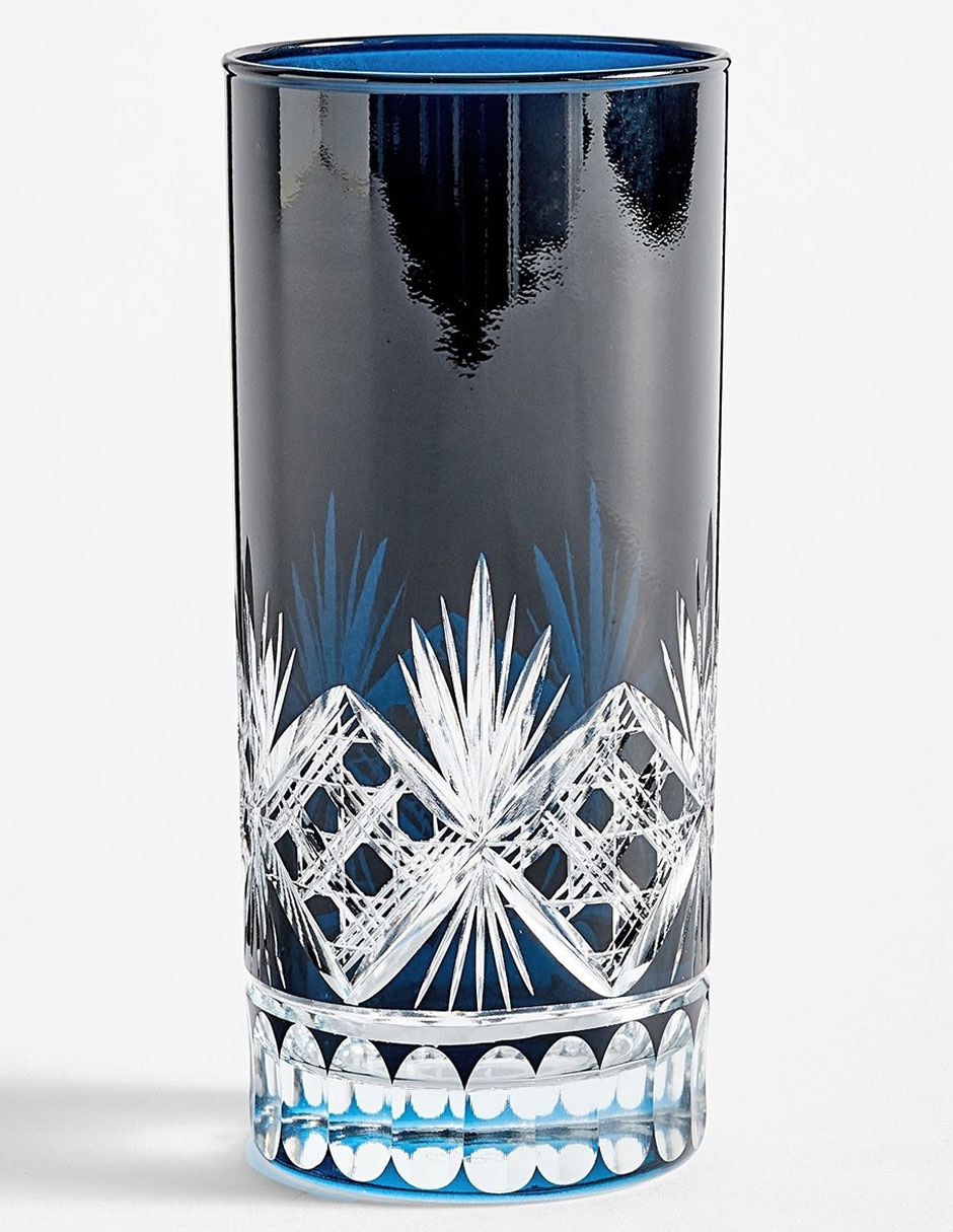 Vaso High Ball Antique de cristal