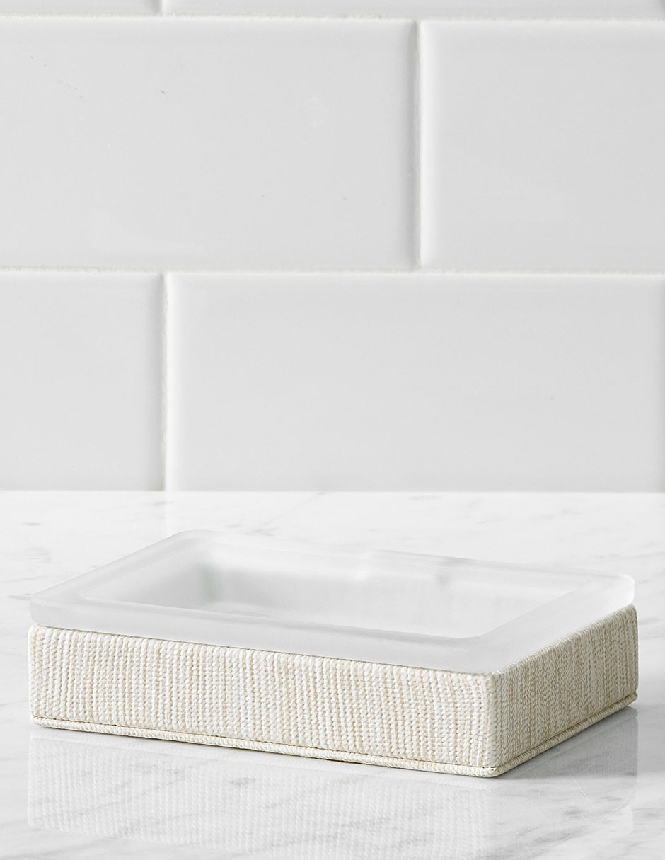 Jabonera Marin Bath Acce de mezcla de materiales