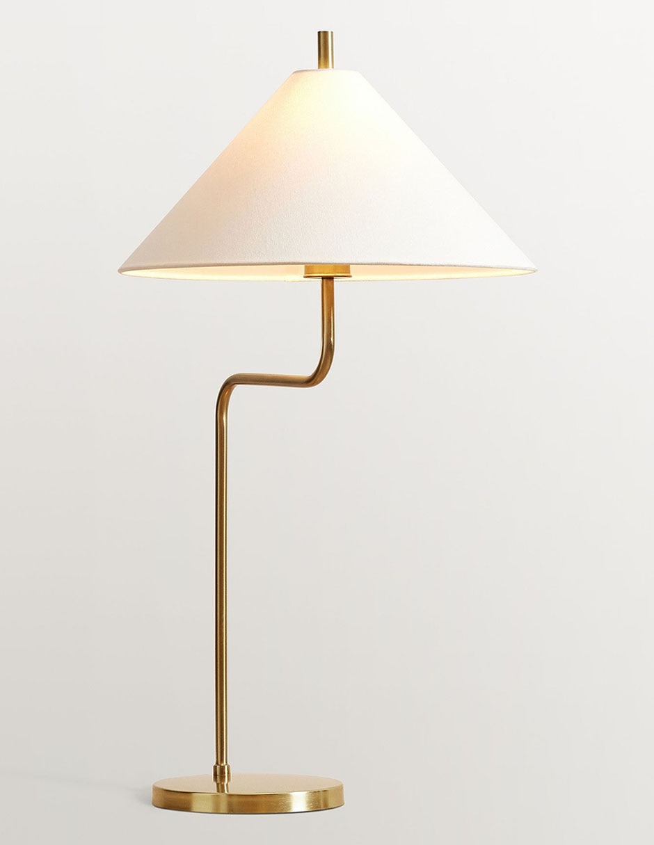 Lámpara de mesa incandescente y LED Monroe 2