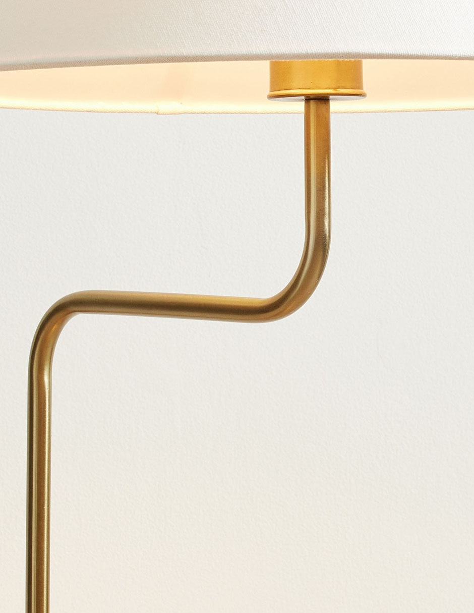 Lámpara de mesa incandescente y LED Monroe 4