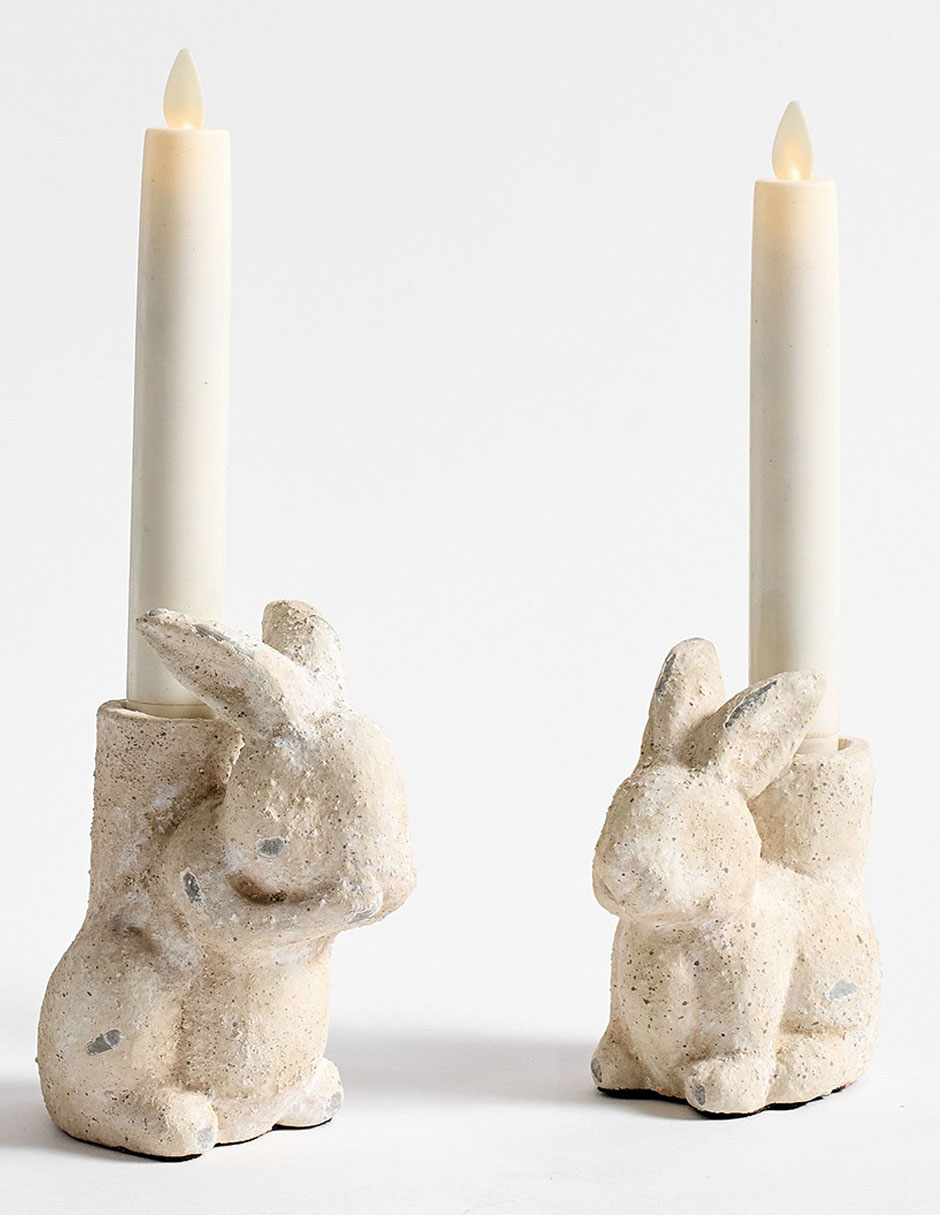 Portavela Rustic Bunny Co 2