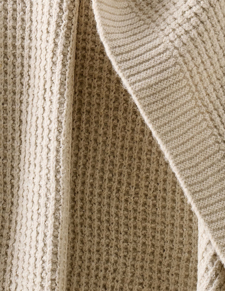 FRAZADA PB RENATA, 130 X 150 CM, BEIGE