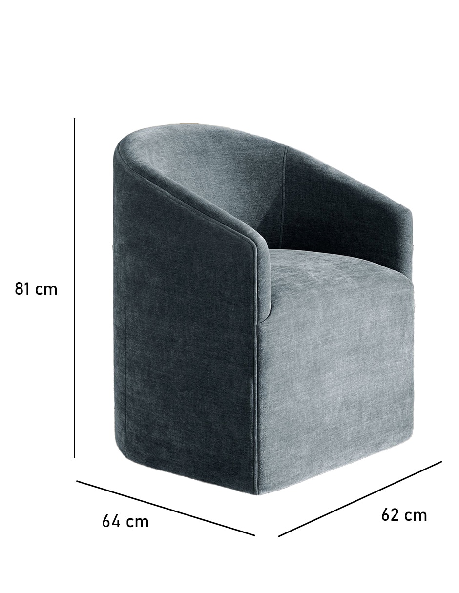 Silla Baldwin Dining de tela 3