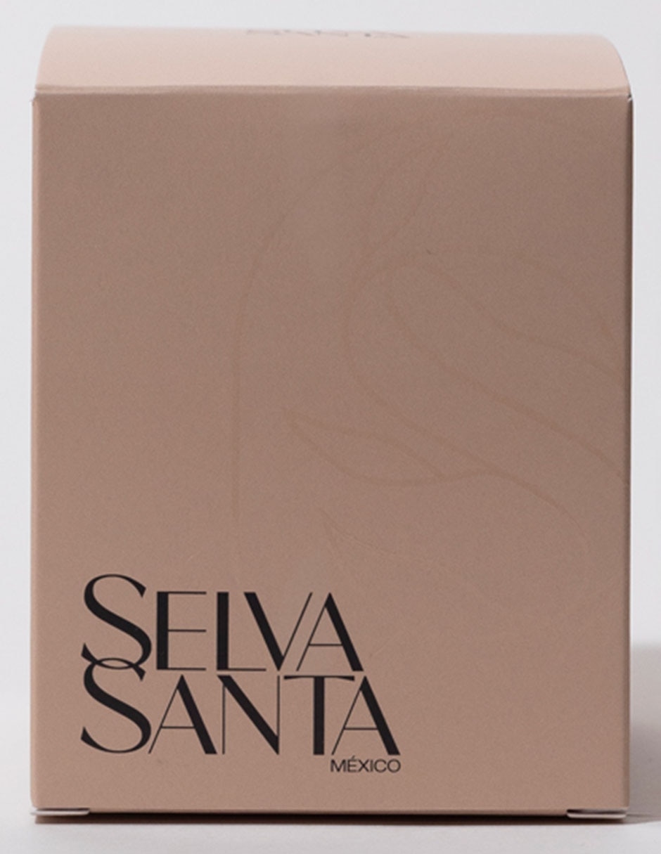 Vela aromática Selva Santa aroma flor de mongolia y sal de mar 3
