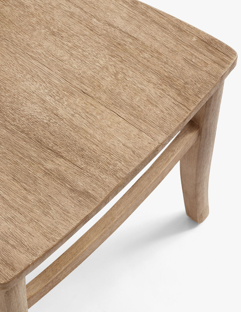 Set Silla Aaron de madera 3