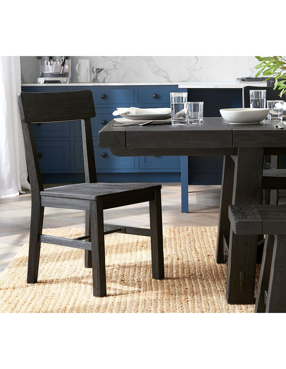 Set sillas 2 piezas Benchwright de madera Set sillas 2 piezas Benchwright de madera