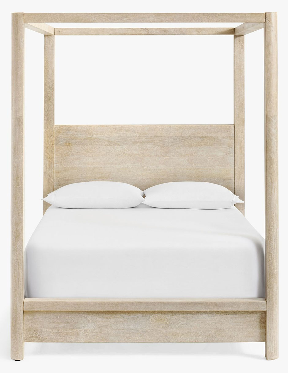 Cama Aptos de madera queen size 2