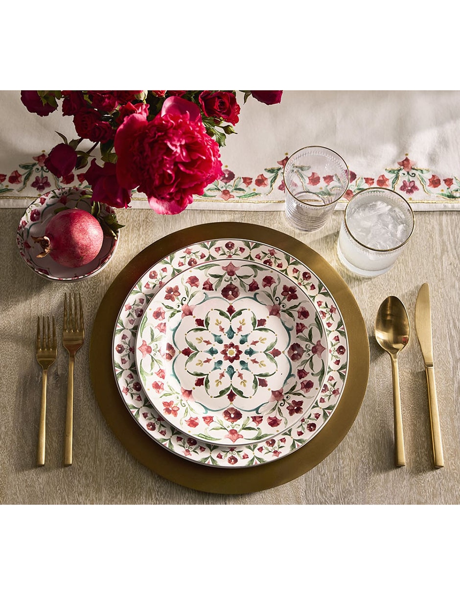 Plato ensalada Zahra Ramadan de cerámica Plato ensalada Zahra Ramadan de cerámica