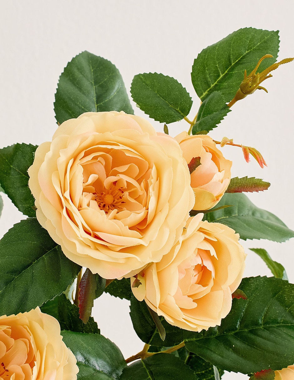 Ramo de rosa decorativo Faux Bundle 3