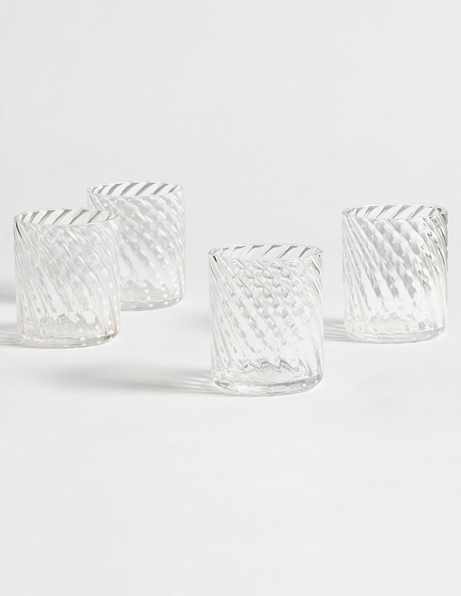 Vaso Dof Coastal de cristal 4