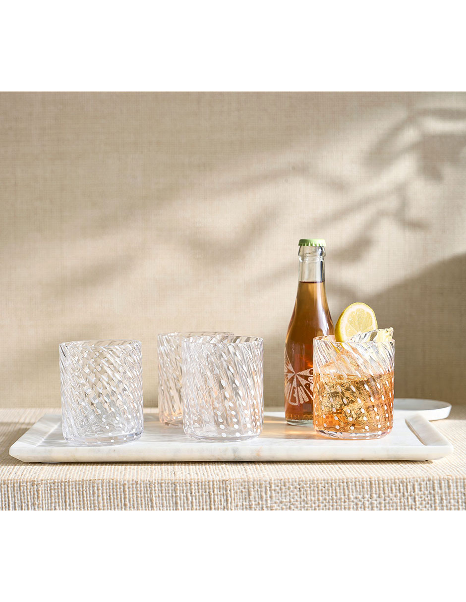 Vaso Dof Coastal de cristal 6