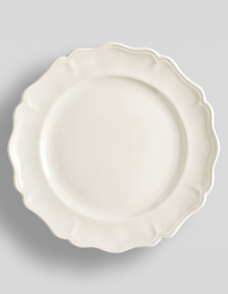 Plato trinche Heirloom de cerámica