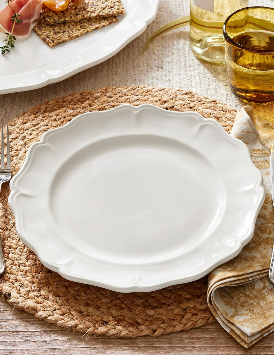 Plato trinche Heirloom de cerámica 2