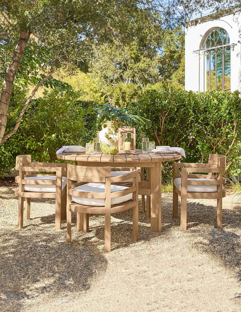 Mesa para jardín Woodside